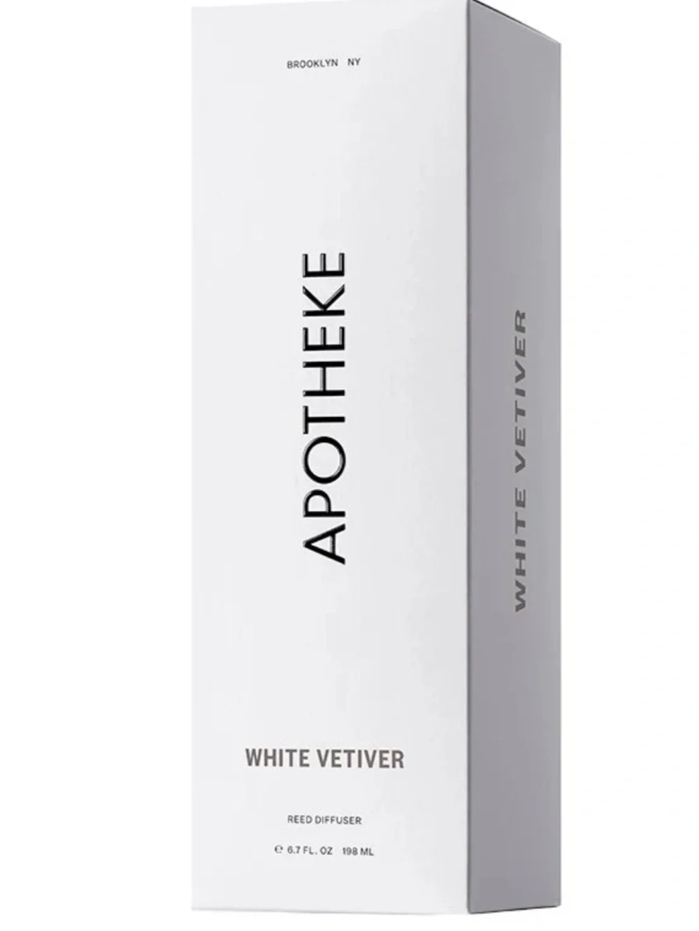 Apotheke White Vetiver Reed Diffuser NEW Open Box